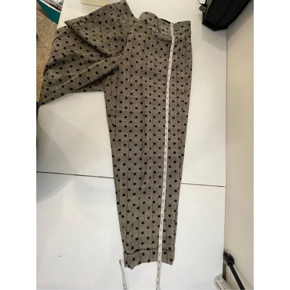 Lane Bryant women’s cuffed pants black white size 20 - Picture 5 of 7